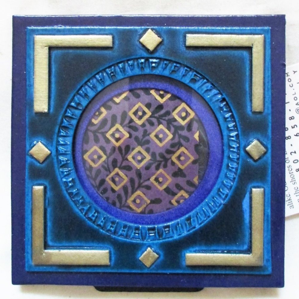 Modern Victorian Jewel Tone Frame